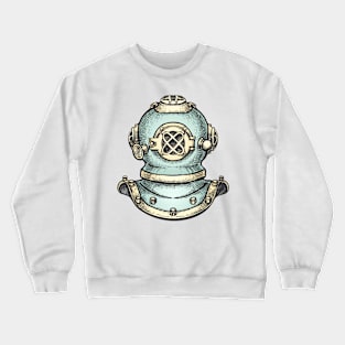 Diving helmet Crewneck Sweatshirt